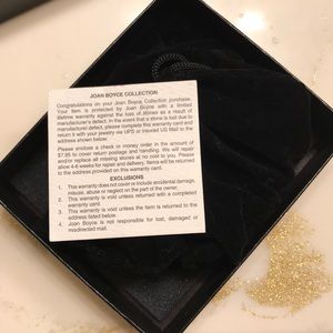 Beautiful Joan Boyce bracelet blue and silver